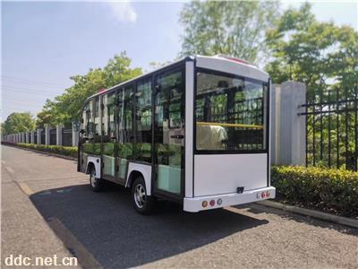  11座全玻璃门观光车